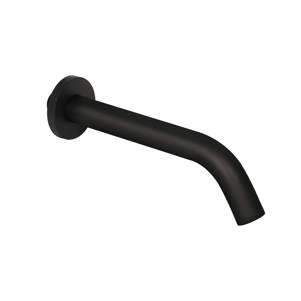 Излив для систем скрытого монтажа Qtap Vytok QTVYT246BLM45931 со встроенной частью 200 мм Черный матовый (SD00052055)