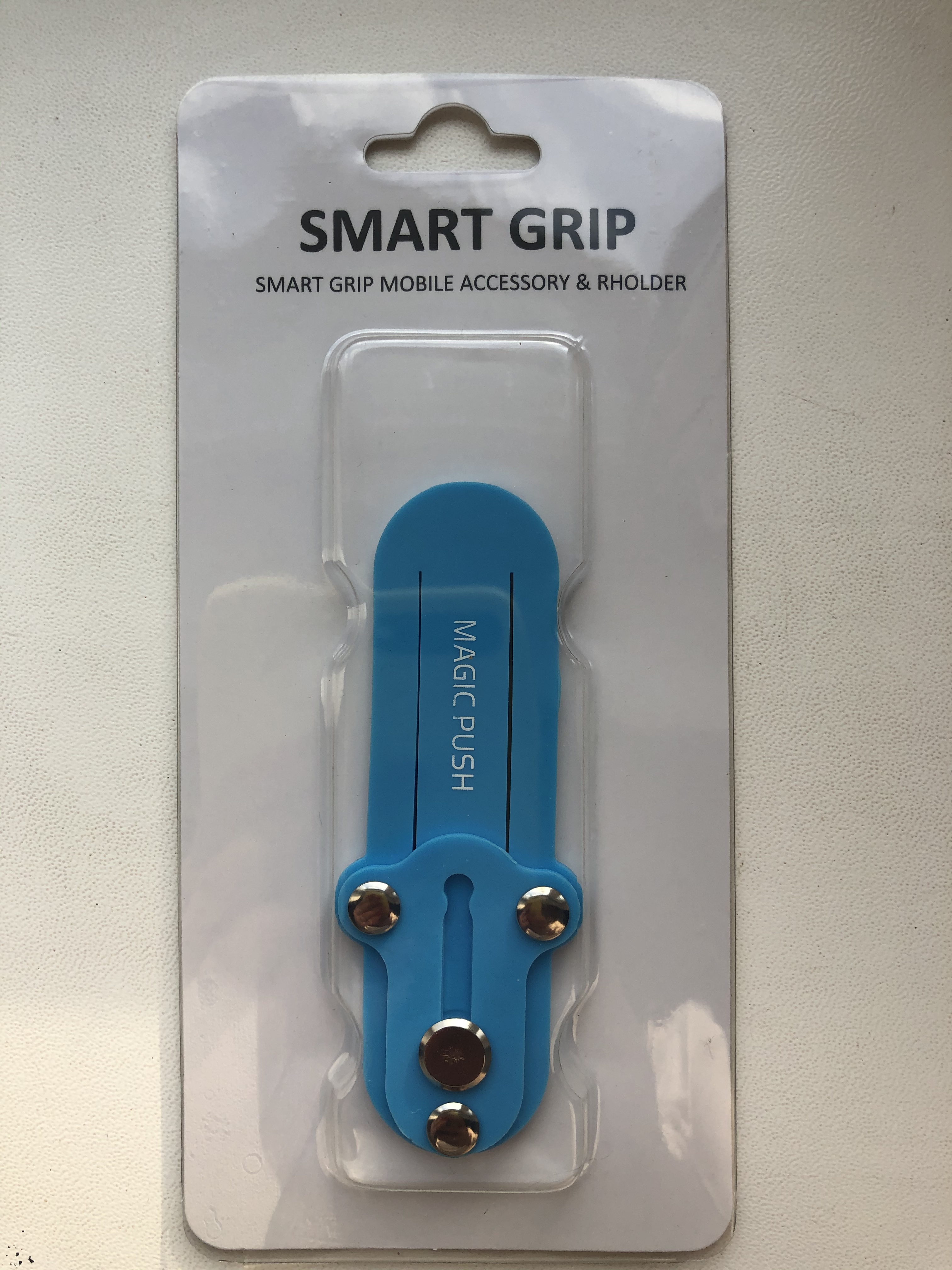 Держатель для смартфона Smart Grip силиконовый Голубой 1496148 - фото 2 Держатель для смартфона Smart Grip силиконовый Голубой 1496148 - фото 2