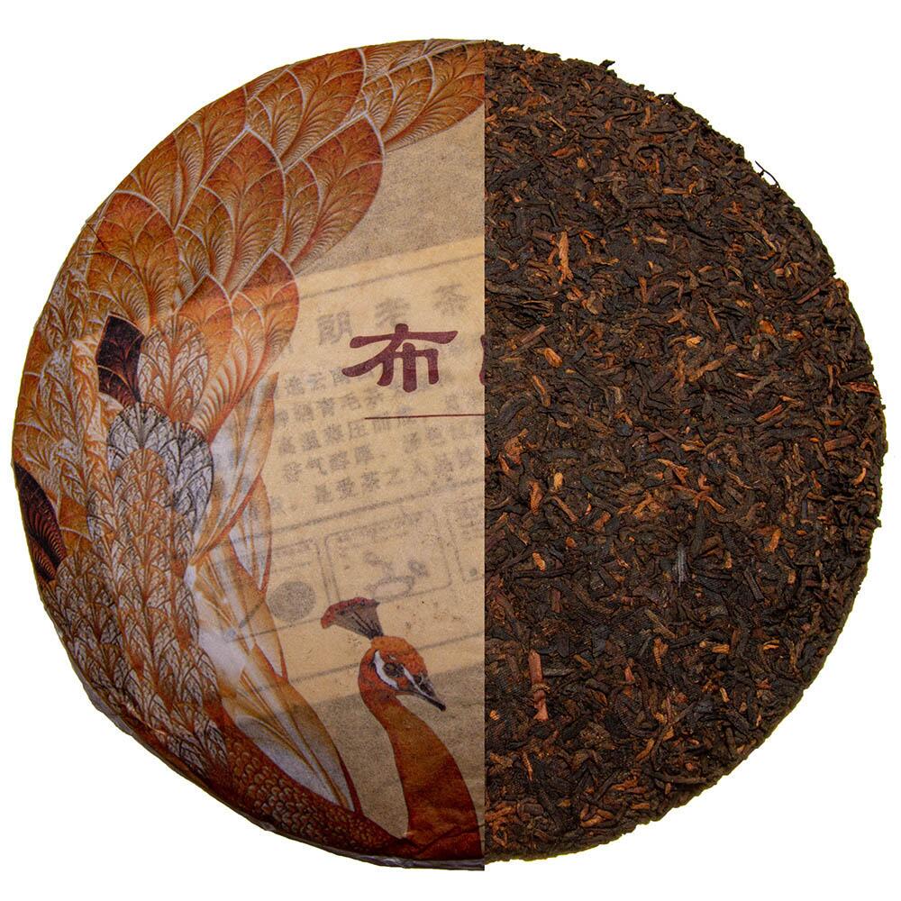 Чай Шу Пу Эр Павлин Бу Лан Шань 2013 г. 357 г