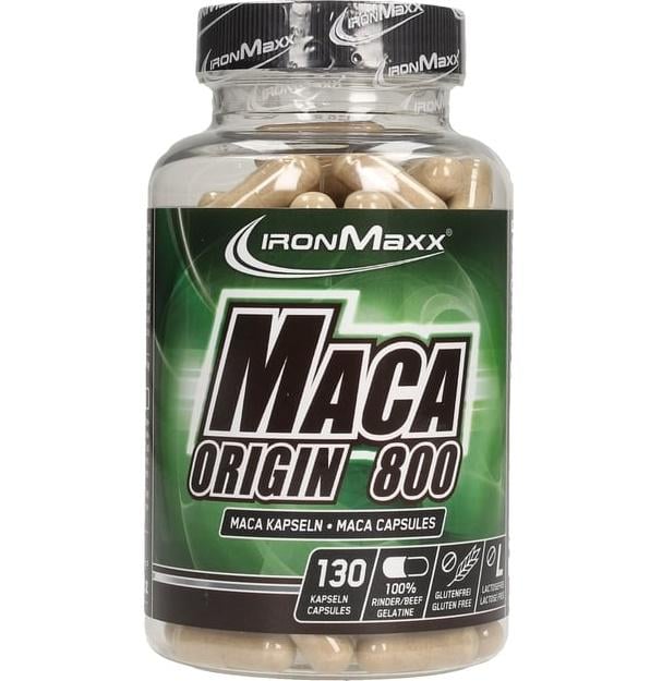 Тестостероновый бустер IronMaxx Maca Origin 800 130 Caps