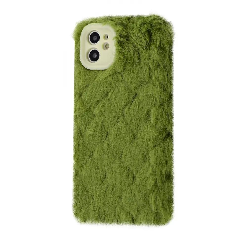 Чехол для телефона PRC Fluffy Love Case iPhone 11 Green