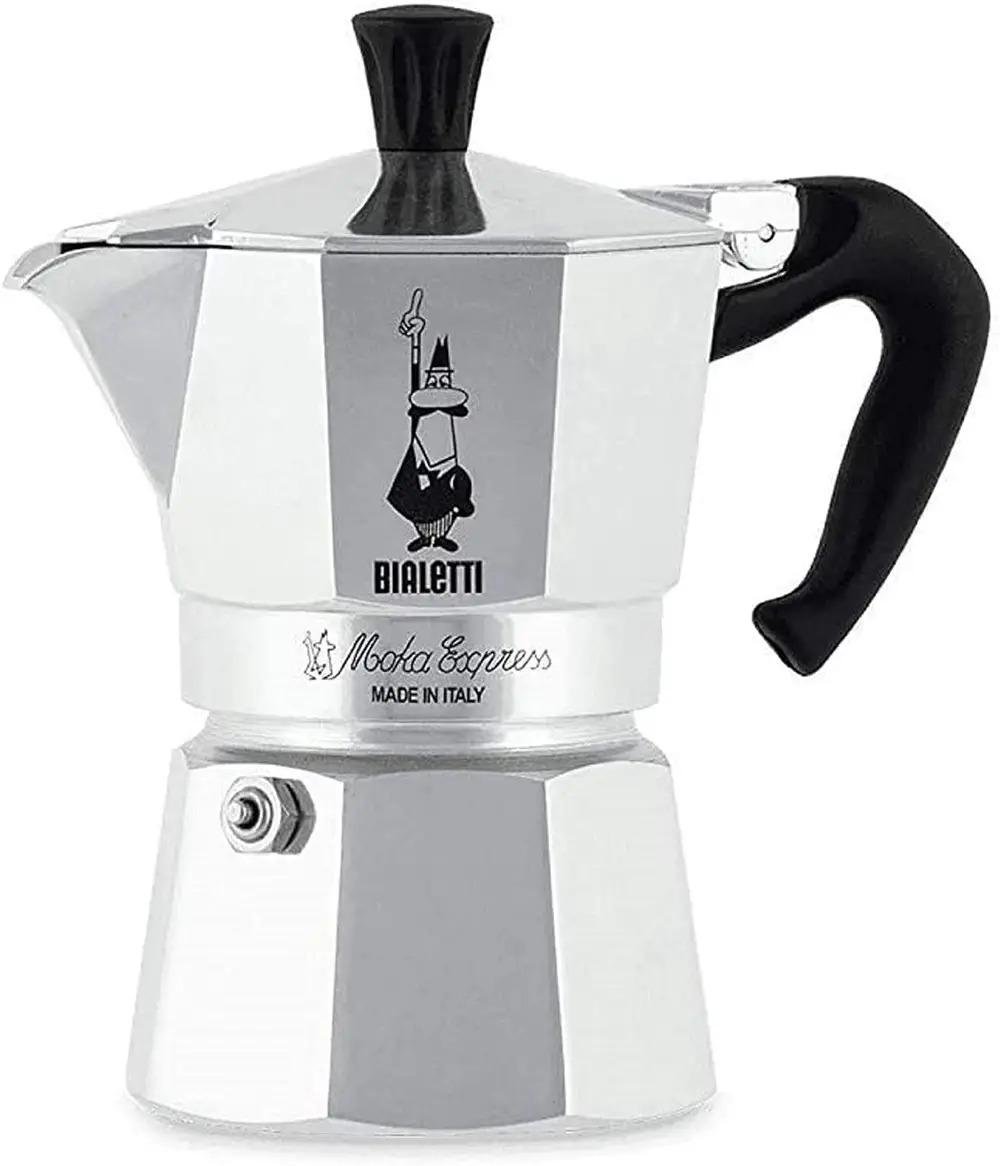 Кофеварка гейзерная Bialetti Moka Express 1ч (990001161) - фото 1