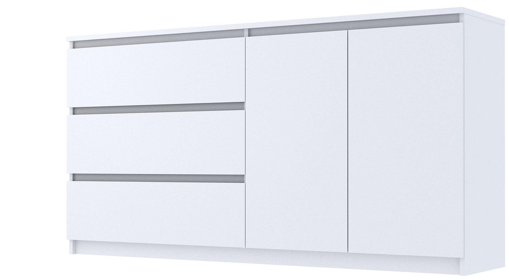 Комод Майстер Форм Брайт 1580х376х730 мм левосторонний Нимфея альба (30252) - фото 4 Комод Майстер Форм Брайт 1580х376х730 мм левосторонний Нимфея альба (30252) - фото 4