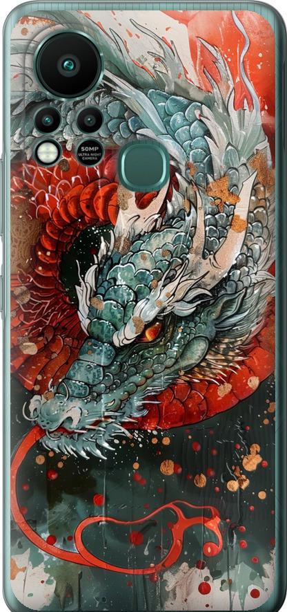 Чехол на Infinix Hot 11S Стихия огня (6101u-2757-42517)