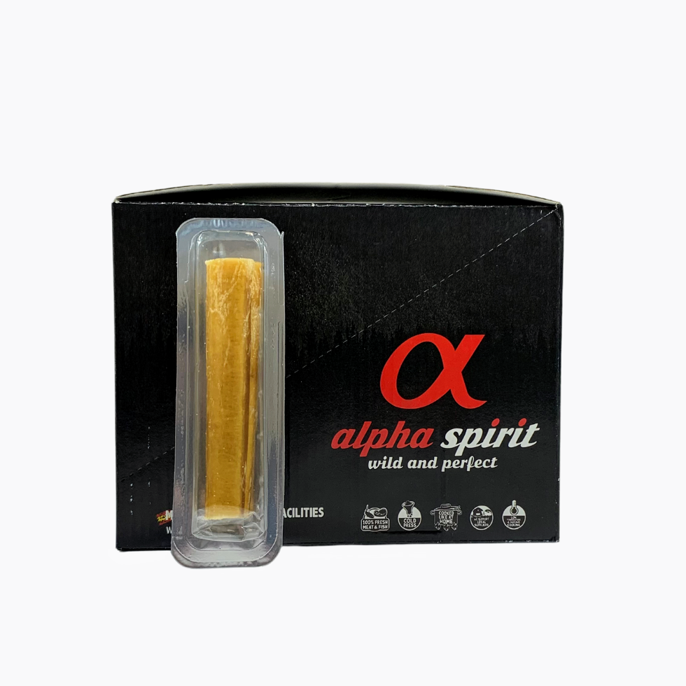 Лакомство для собак Alpha Spirit Pizzle в виде Волового нерва L (ALPHD120000026)
