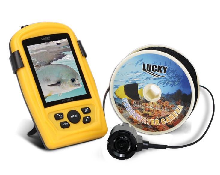 Подводная камера LUCKY FF3308-8 для рыбалки с цветным дисплеем 3,5 " Желтый (SUN4785)