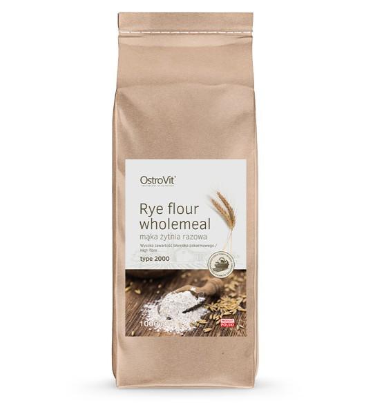 Замінник харчування OstroVit Rye Flour Wholemeal 1000 г Pure
