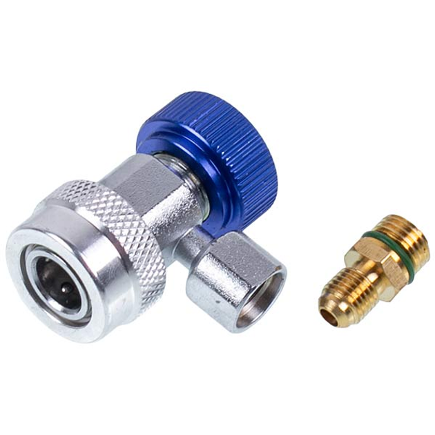 Муфта быстросъемная QC-ML R134a для низкого давления с вентилем 1/2 (SM-0303) Муфта быстросъемная QC-ML R134a для низкого давления с вентилем 1/2 (SM-0303)