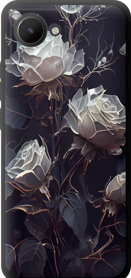 Чехол на Realme C30 Розы 2 (5550b-2700-42517)