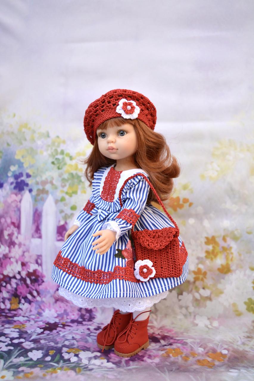 Кукла Paola Reina Цветочное лето Даниэла ручная работа лимитированная