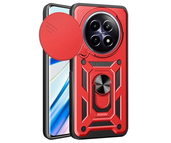 Чехол накладка Ricco Camera Sliding для Realme 12 5G / 12X Красный Чехол накладка Ricco Camera Sliding для Realme 12 5G / 12X Красный