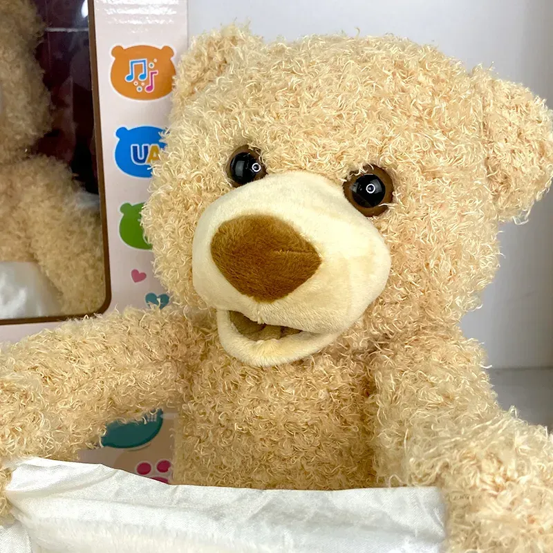 Інтерактивна іграшка м'яка TK Group Ведмедик "Веселі хованки" говорить українською (30101115) - фото 7 Інтерактивна іграшка м'яка TK Group Ведмедик "Веселі хованки" говорить українською (30101115) - фото 7