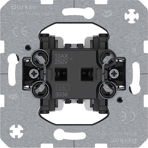 Выключатель одноклавишный Hager однополюсный 10АХ/250V (28685460)