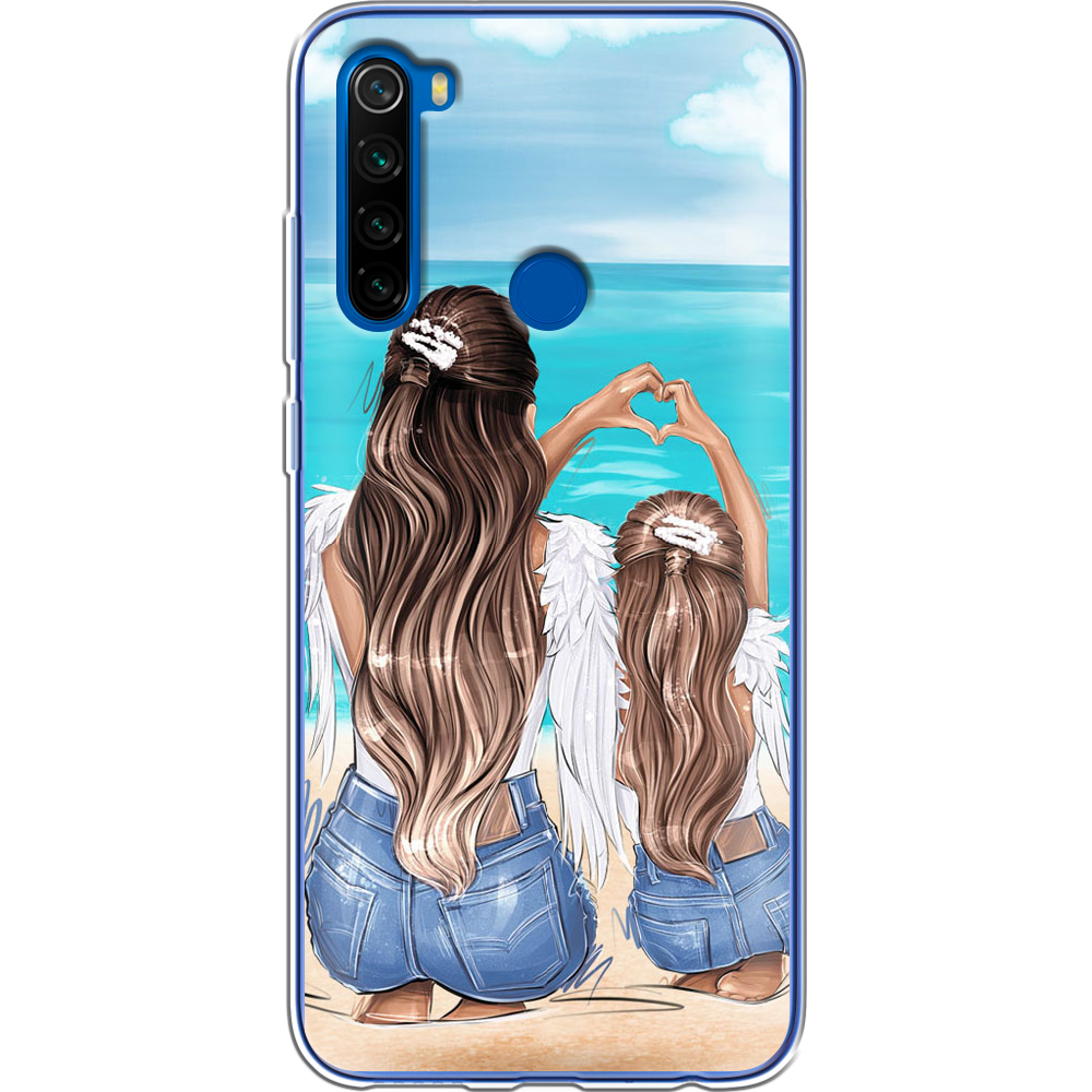 Чехол Boxface Xiaomi Redmi Note 8T Family Vacation Прозрачный силикон (38532-up2380-38532)