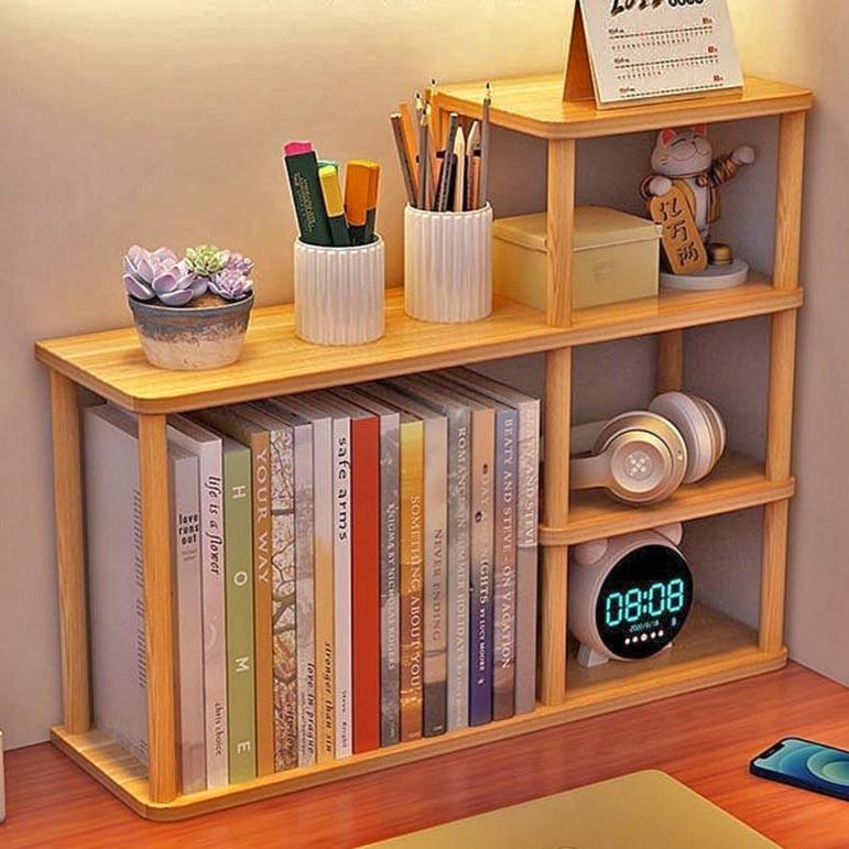 Полиця книжкова настільна з дерева Маріпоса Каррі (КПА-031303)