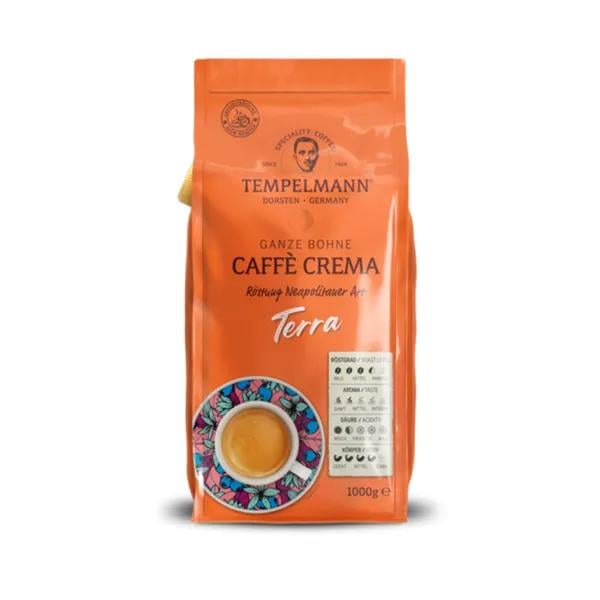 Кофе в зернах Tempelmann Terra Caffe Crema 1 кг (Tem70015)