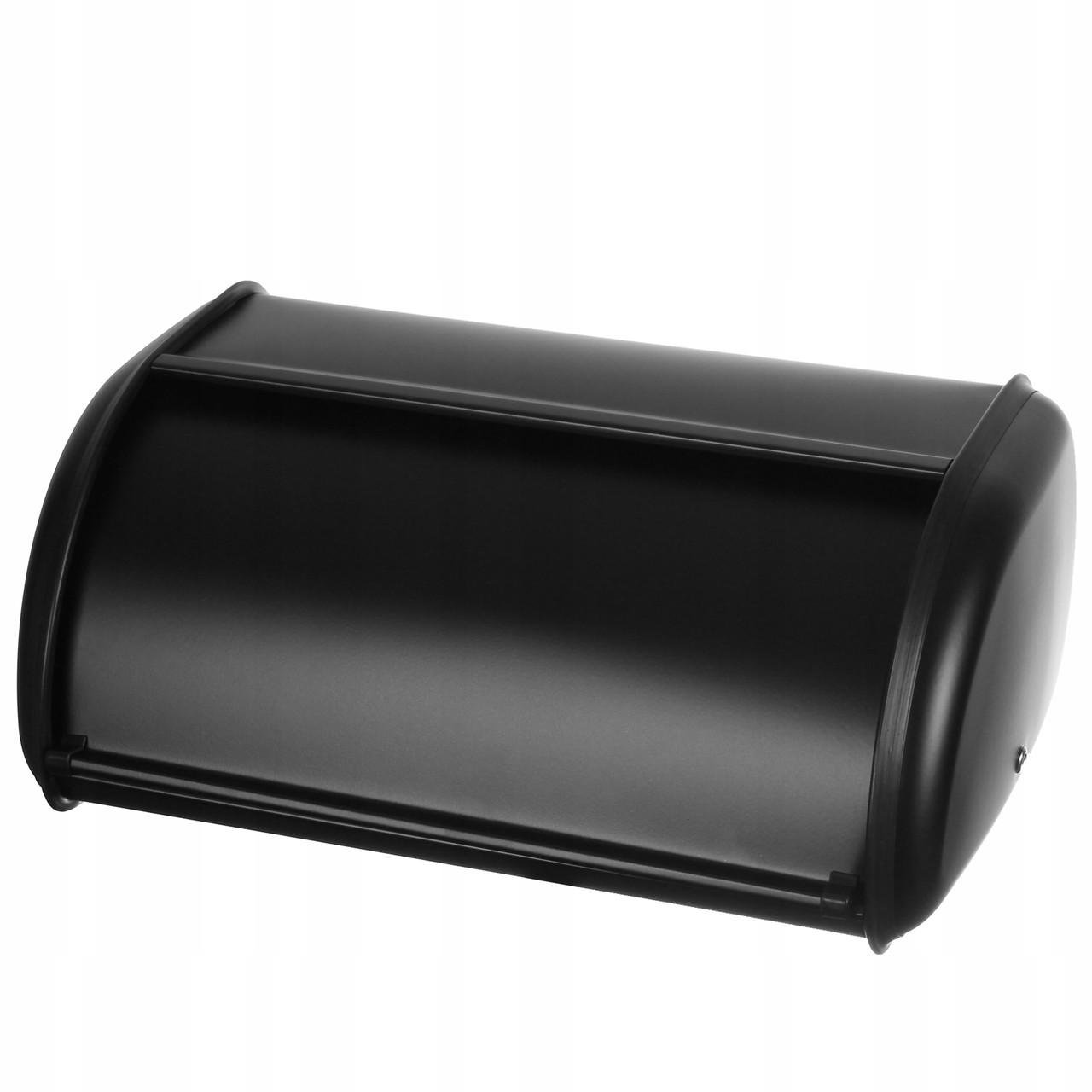 Хлібниця Brunbeste 2740 велика металева 36x23x14,5 см Чорний