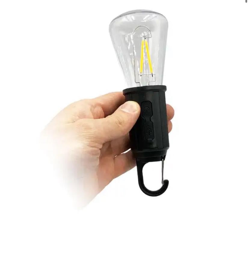 Лампа з карабіном UKC 9061 Camping Lamp LED-2 Type-C (30151345ER) - фото 3