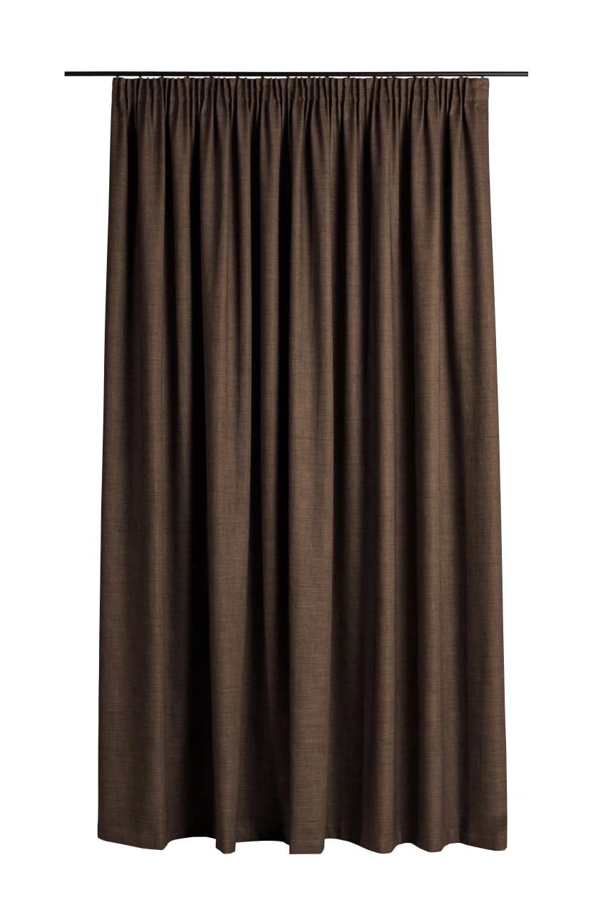 Шторы димаут HYGG рогожка 2х2,5-3 м Коричневый (119016)
