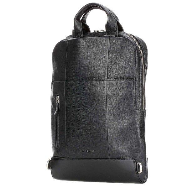 Сумка-рюкзак Moleskine Classic Device Bag 15" шкіряна Чорний (ET84UDBVBK) - фото 1