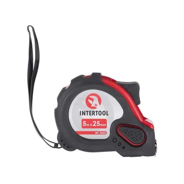 Рулетка с фиксатором Intertool MT-0606 Магнит 5 м х 25 мм - фото 2