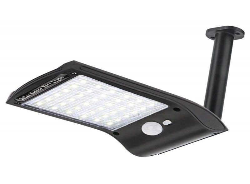 Консольний світильник LED на сонячних батареях з датчиком руху 18W 6500K IP65 (SSWL-04C) - фото 4