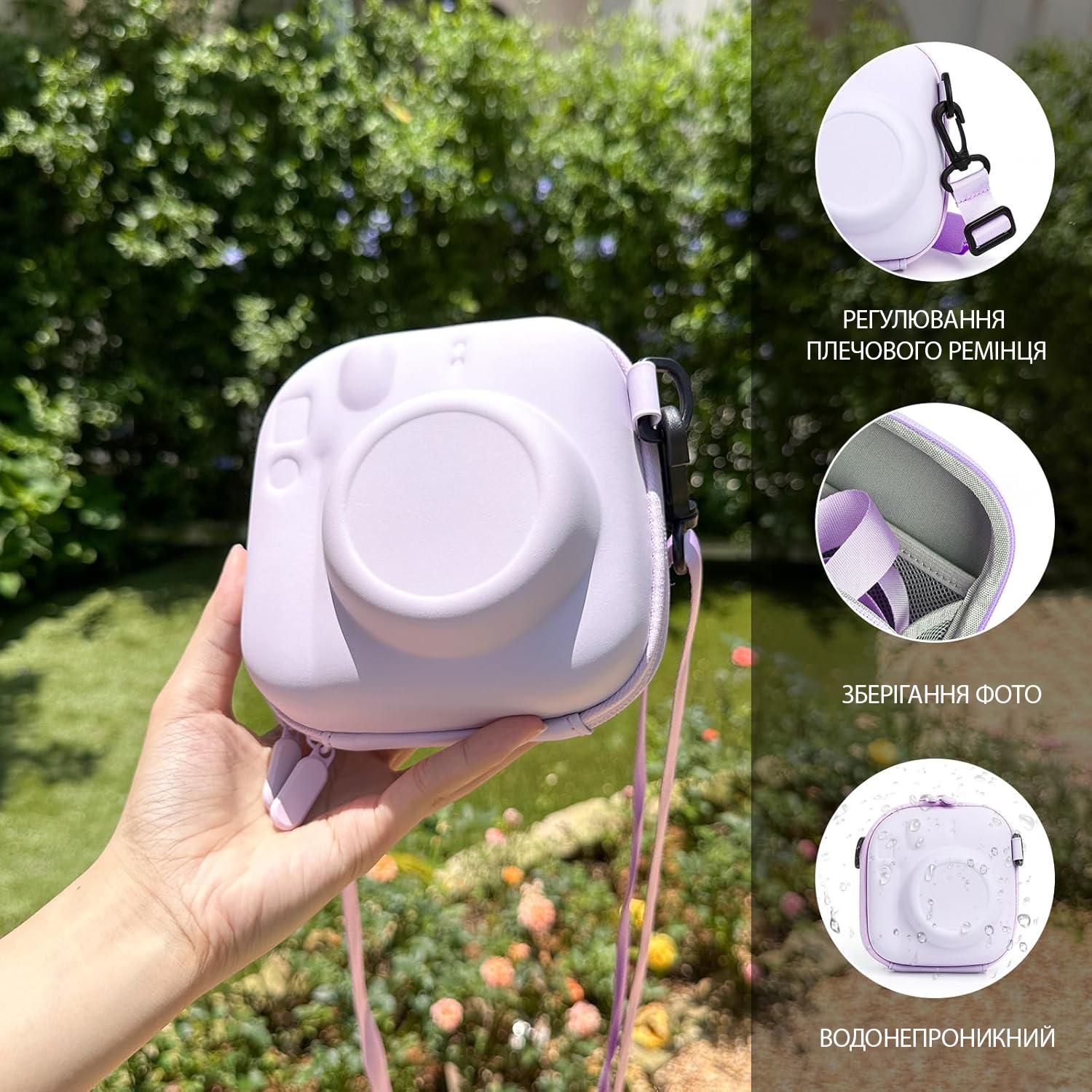 Чехол Fujifilm для Instax Mini 12/11/99/7+/40/Evo Purple - фото 3 Чехол Fujifilm для Instax Mini 12/11/99/7+/40/Evo Purple - фото 3