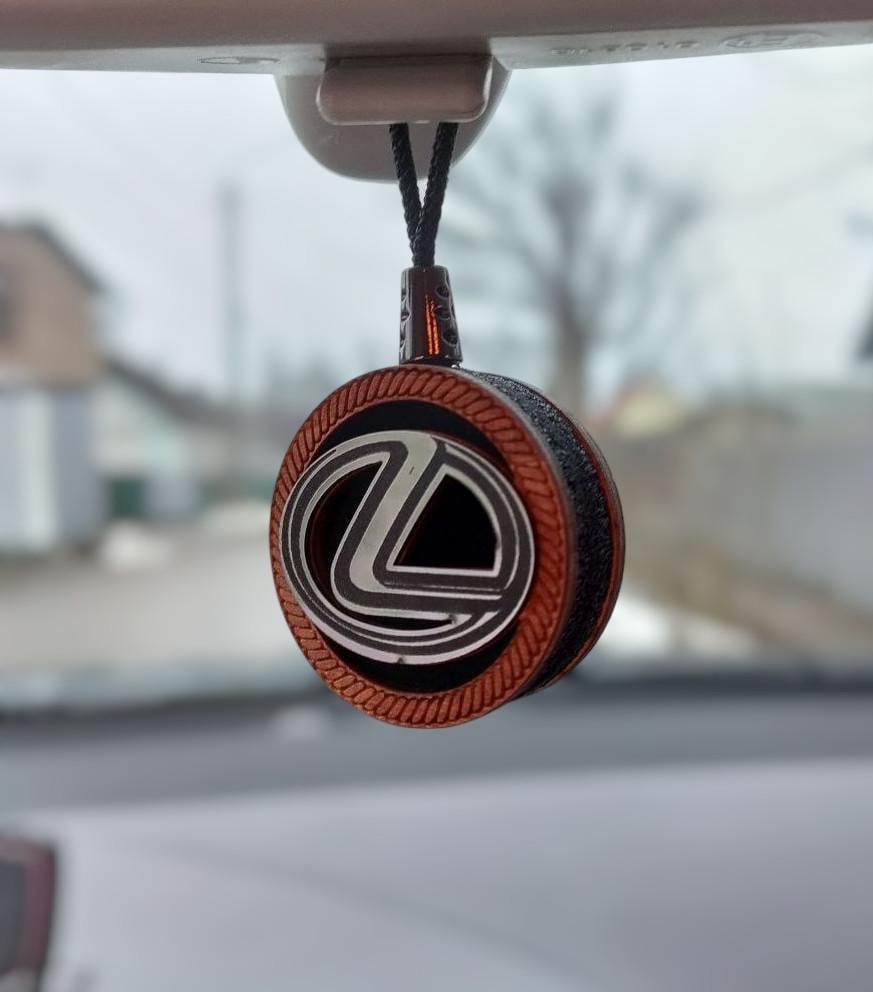 Ароматизатор-подвеска для авто Lexus с эффектом переливания (2096364519)