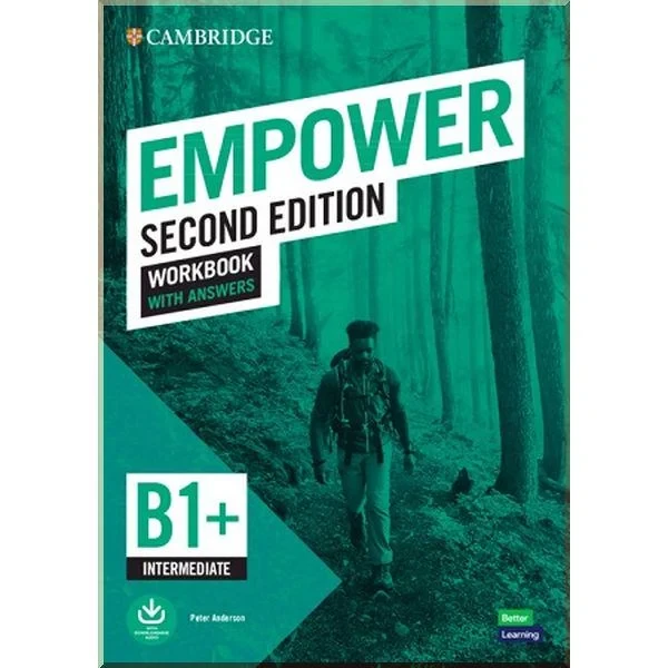 Рабочая тетрадь Cambridge Empower Second Edition B1+ Intermediate Workbook with Answers and Downloadable Audio