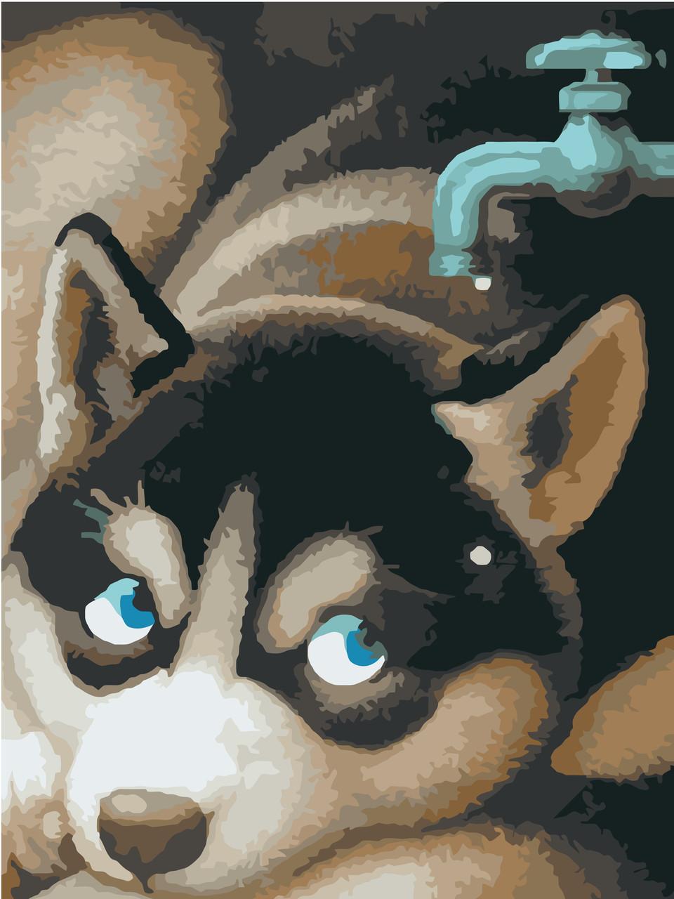 Картина по номерам Идейка Жажда 30x40 см (skl-КНО2444)