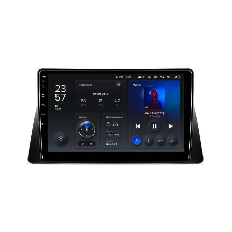 Автомагнитола штатная Teyes X1 для Honda Crosstour 1 TF 2009-2015/Accord 8 2008-2012 Android X1 2+32G Wi-Fi/4G (1647707728)