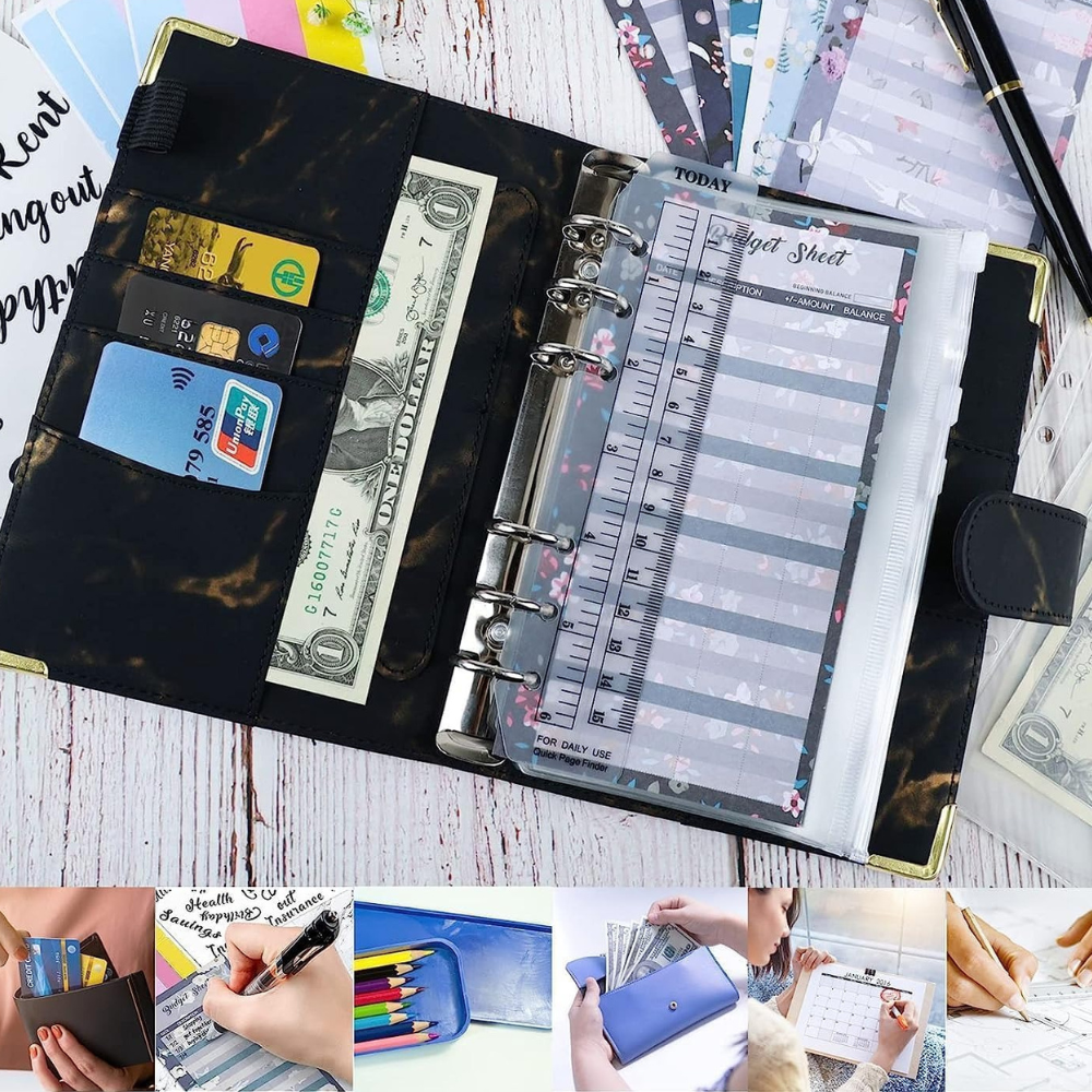 Блокнот-планер для грошей бюджету та зберігання фінансів/для ведення обліку доходу формат А5 - фото 6