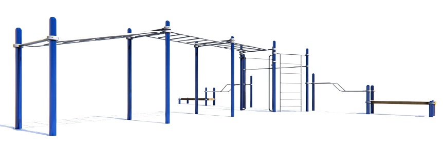 Каскад турників та брусів SiverSport IN-12.13