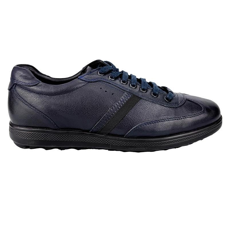 Кеды мужские кожаные N-006439 p. 41 26,5-27 см Синий