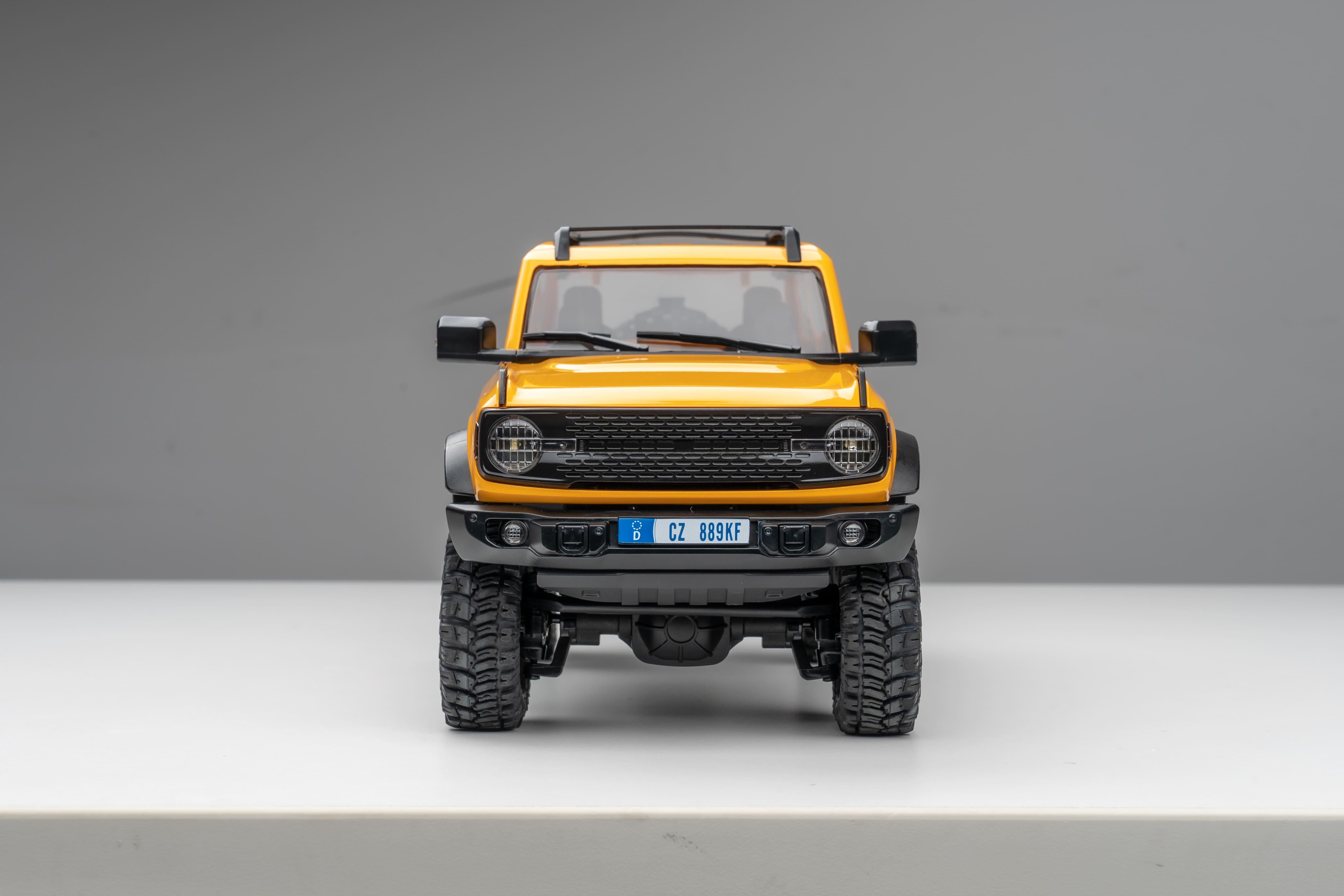 Радиоуправляемая машина EazyRC 1:18 Bronx Bronco RTR Yellow - фото 2