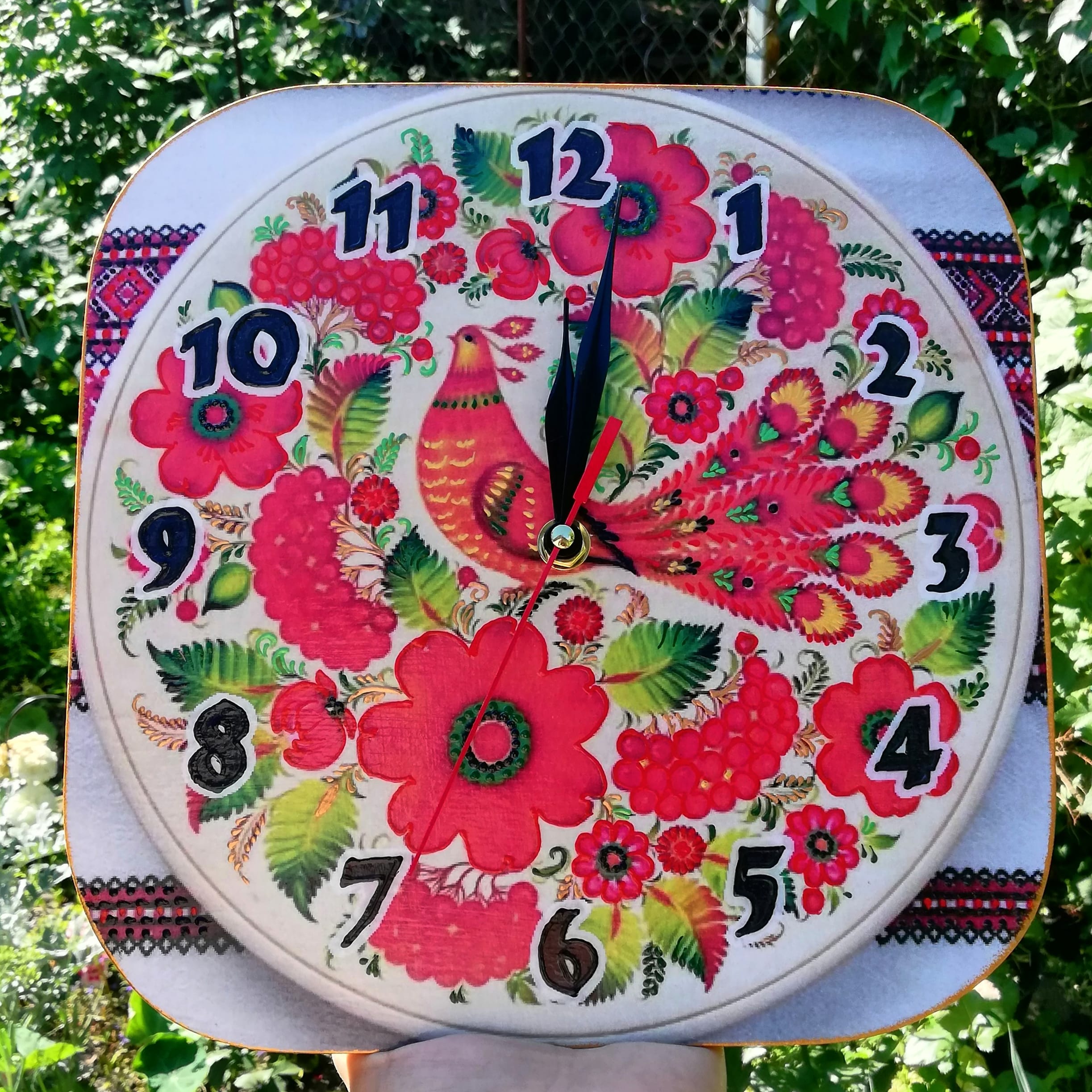 Часы настенные интерьерные Okl Gifts 25х25 см 259