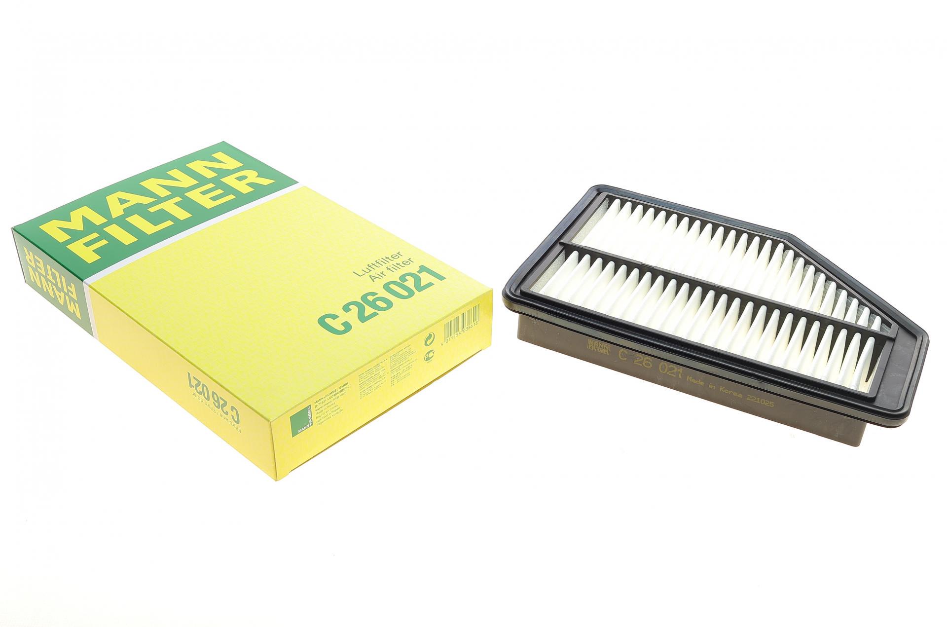 Фильтр воздушный Mann-Filter для Honda CR-V 2,0 VTEC 07-12 (C 26 021)