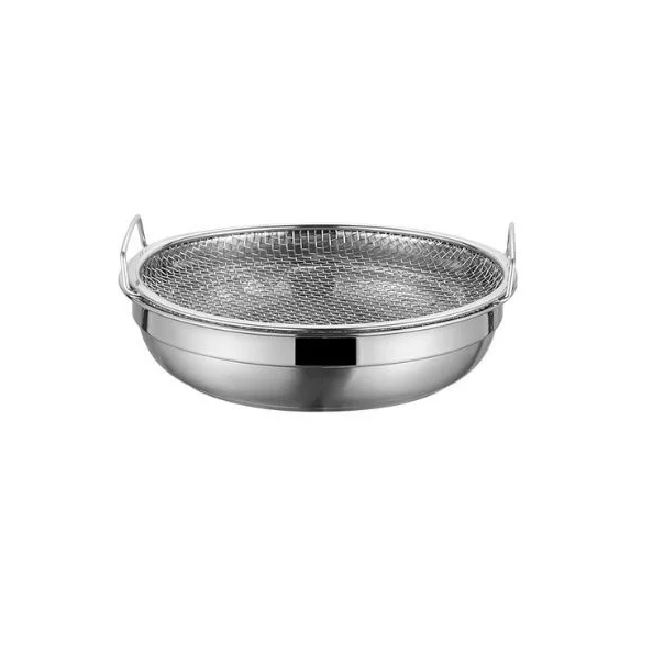 Миска из нержавеющей стали и ситом для просушки овощей/фруктов/ягод (C01653)