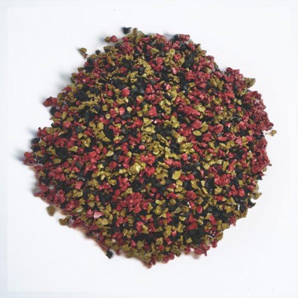 Резиновое покрытие-мягкий асфальт Хаос 1 м.кв. 10 мм Осень (2562227282)