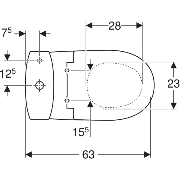 Бачок керамический для унитаза Kolo Status нижний подвод (2341010UA) - фото 6 Бачок керамический для унитаза Kolo Status нижний подвод (2341010UA) - фото 6