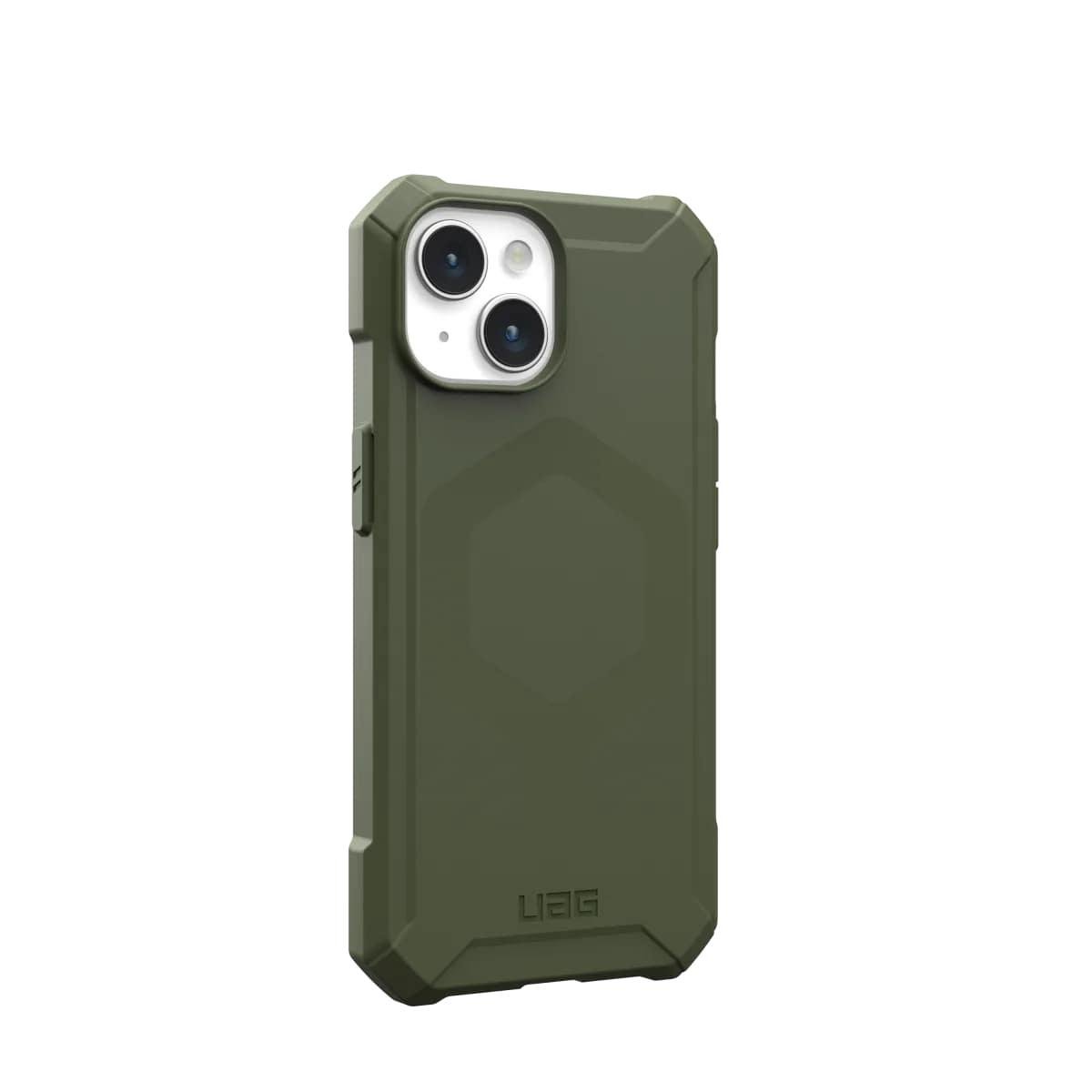 Чохол-бампер для телефона UAG Essential Armor Magsafe для Apple iPhone 15 Olive Drab (114288117272) - фото 2