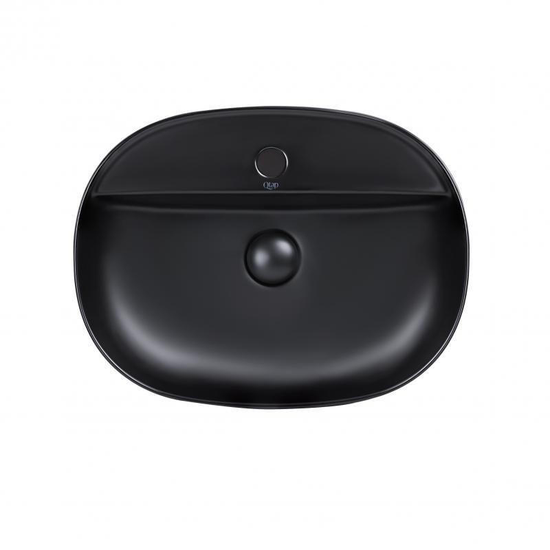 Раковина-чаша Q-tap Scorpio с донным клапаном Matt Black QT142202MBMB
