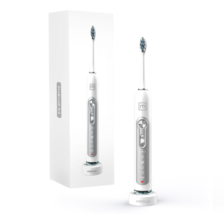 Зубная щетка электрическая Medica+ ProBrush 9.0 IPX7 ультразвуковая Белый (00252) - фото 3