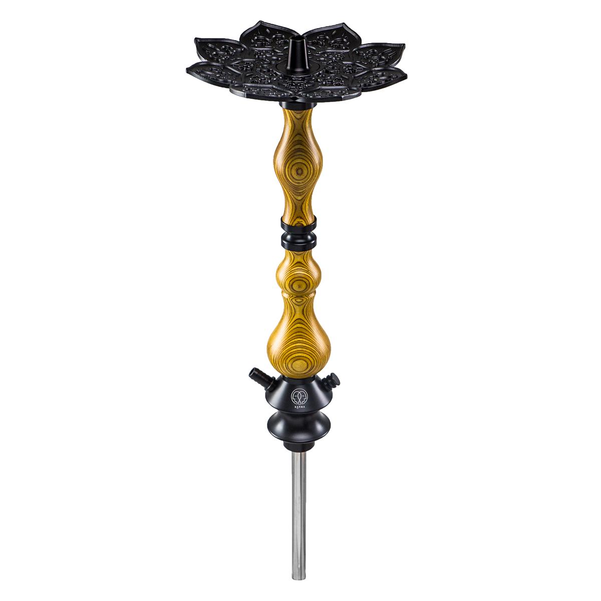 Кальян Karma Hookah 0.0 Yellow з колбою Craft Black Matt (034-260) - фото 3