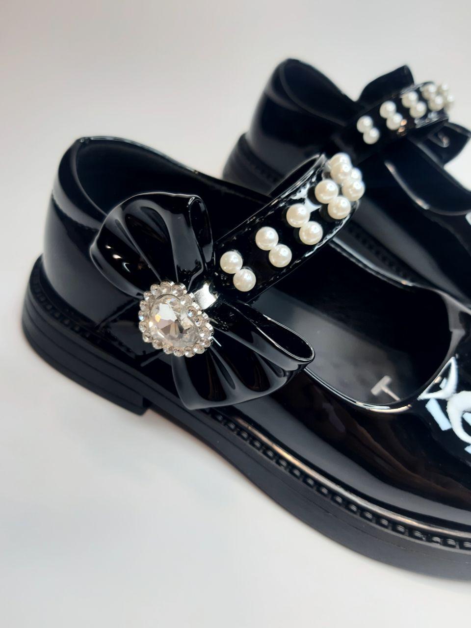 Туфлі дитячі Clibee для дівчинки р. 36 22,5 см Чорний (638 black) - фото 3