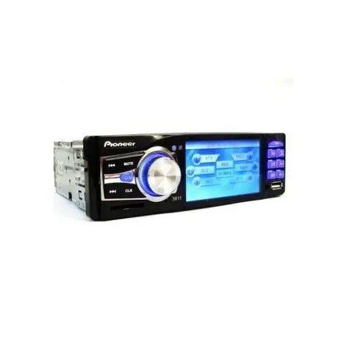 Автомагнитола 4х45Вт TFT-LCD-экран SD/MMC управление через ИК пульт с функцией часов (opt-17594)