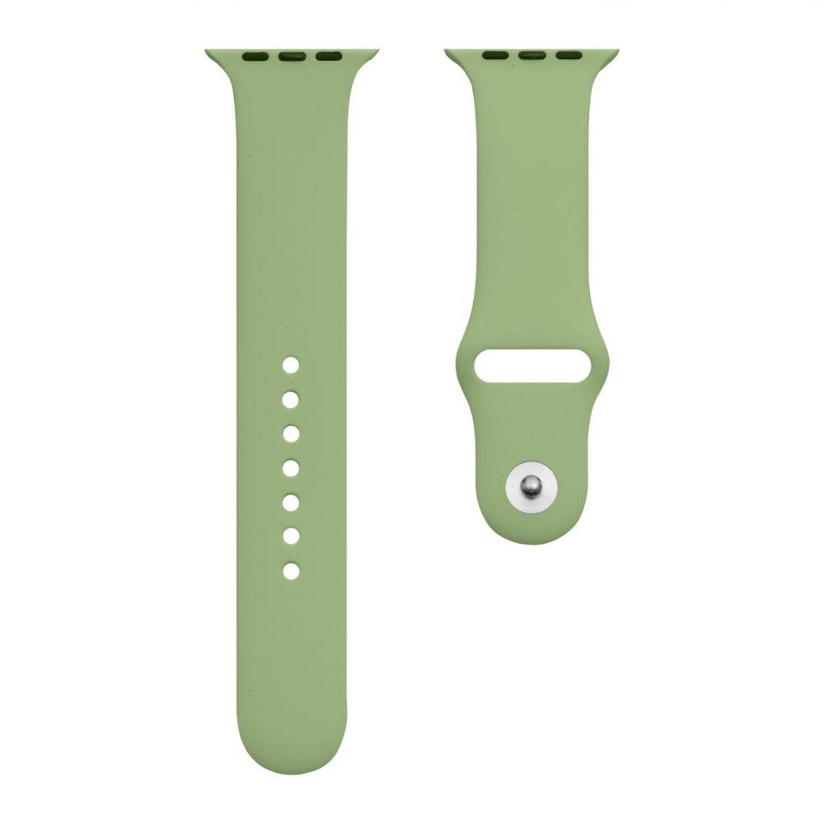 Ремешок Silicone Classic для часов Apple Watch 42/44/45/49 мм 1 Mint Green