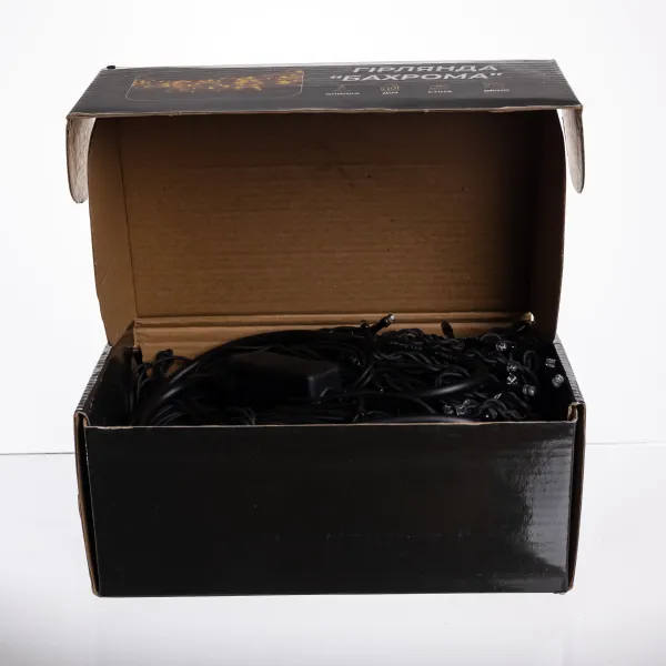 Гирлянда бахрома уличная 335 LED 20 м от сети черная нить Разноцветный - фото 5 Гирлянда бахрома уличная 335 LED 20 м от сети черная нить Разноцветный - фото 5