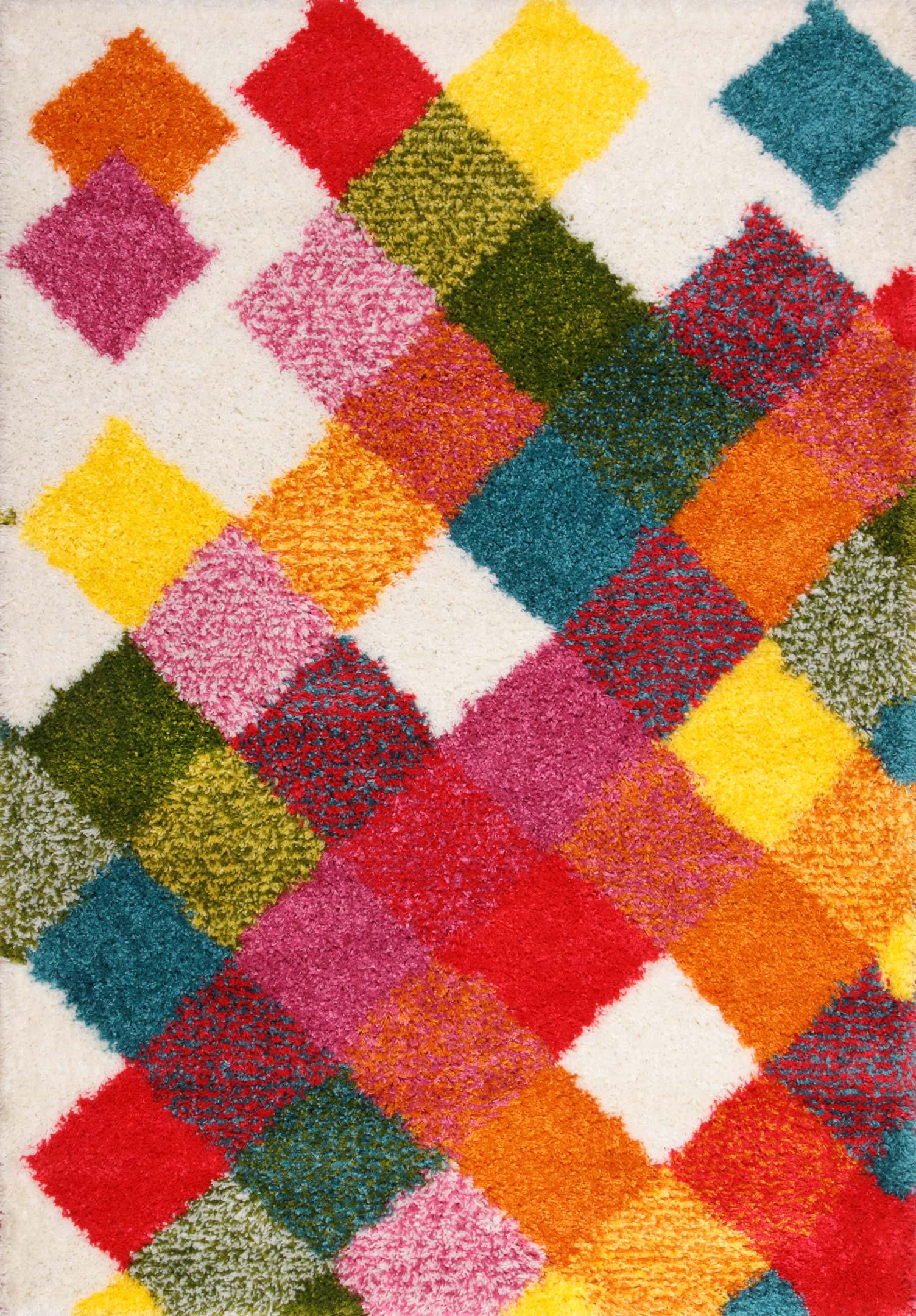 Ковер с длинным ворсом Karat Fantasy 12038/110 1,2x1,7 м прямоугольный Разноцветный (00-00006491)