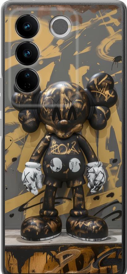 Чехол на Vivo S16 Pro Bronze kaws (6097u-3123-42517) Чехол на Vivo S16 Pro Bronze kaws (6097u-3123-42517)